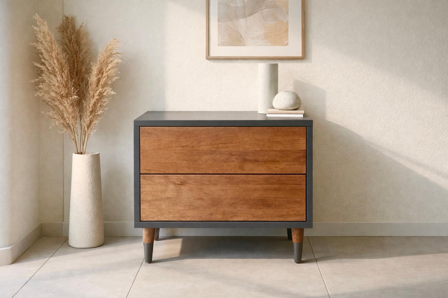 фото Тумба прикроватная Сиена (2 фасада) ГрандМанар