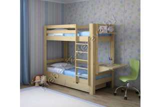 фото Ералаш кровать двухъярусная детская Мебель из массива