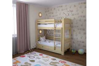 фото Геркулес-Люкс кровать двухъярусная детская Мебель из массива